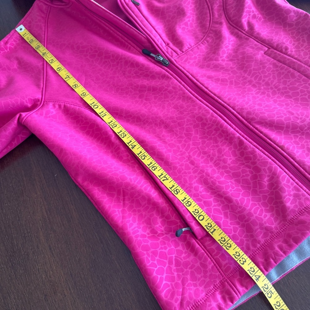 Pink Hooded Jacket Size Large - Picture 13 of 13